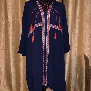 Free flowing dress. Worn 1 time